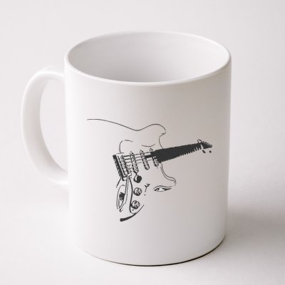 Electric Guitar Player Mug