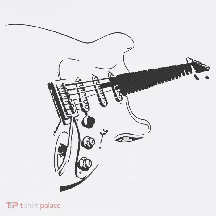 Electric Guitar Player Women's V-Neck T-Shirt