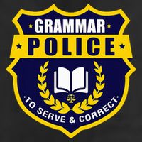 English Grammar Police 11oz C Handle Ceramic Mug