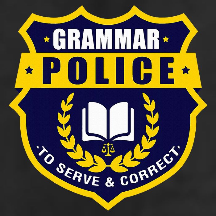 English Grammar Police 11oz C Handle Ceramic Mug