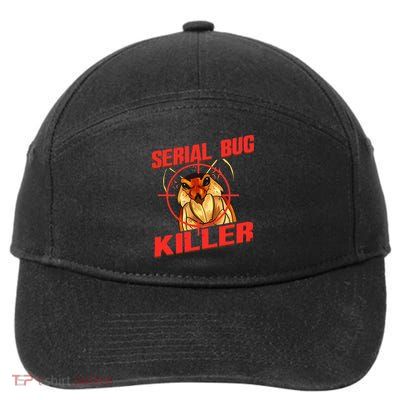 Exterminator Gift Pest Controller Mice or Bed Bug Killer 7-Panel Snapback Hat