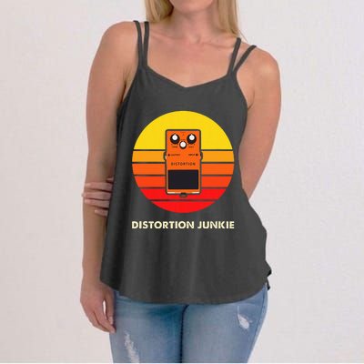 Electric Guitar Player Distortion Pedal Gift Women's Strappy Tank