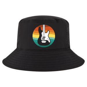 Electric Guitar Retro Sunset Cool Comfort Performance Bucket Hat