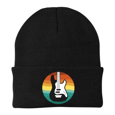Electric Guitar Retro Sunset Beanie