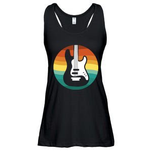 Electric Guitar Retro Sunset Ladies Essential Flowy Tank