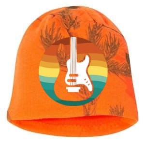 Electric Guitar Retro Sunset Kati - Camo Knit Beanie