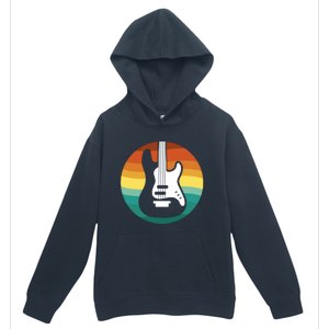 Electric Guitar Retro Sunset Urban Pullover Hoodie