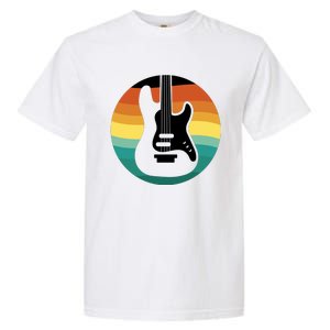 Electric Guitar Retro Sunset Garment-Dyed Heavyweight T-Shirt