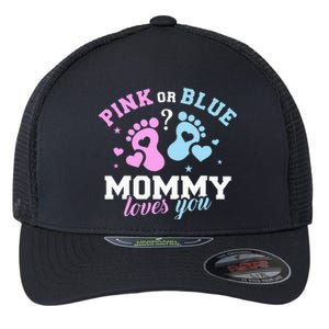 Exciting Gender Reveal Surprise for Expecting Mothers Flexfit Unipanel Trucker Cap