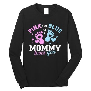 Exciting Gender Reveal Surprise for Expecting Mothers Long Sleeve Shirt