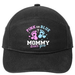 Exciting Gender Reveal Surprise for Expecting Mothers 7-Panel Snapback Hat