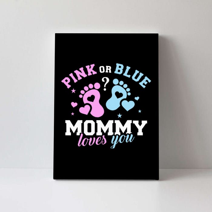 Exciting Gender Reveal Surprise for Expecting Mothers Canvas