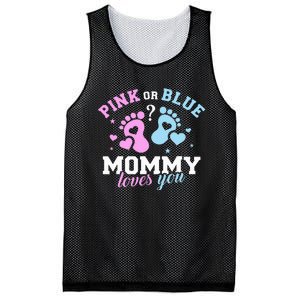 Exciting Gender Reveal Surprise for Expecting Mothers Mesh Reversible Basketball Jersey Tank