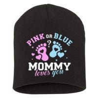 Exciting Gender Reveal Surprise for Expecting Mothers Short Acrylic Beanie