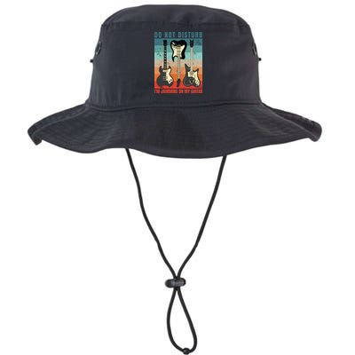 Electric Guitars Retro Sunset Bucket Hat