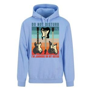 Electric Guitars Retro Sunset Unisex Surf Hoodie