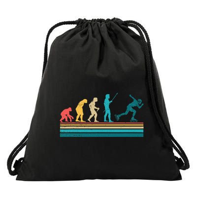 Evolution Graphic Roller Skates Roller Skating Inline Skates Drawstring Bag