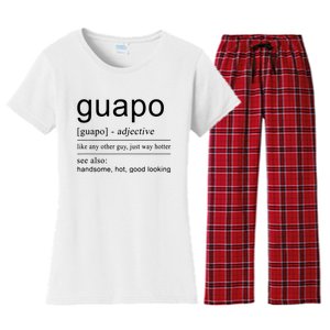 El Guapo Spanish Design For Spanish Gifts Women's Flannel Pajama Set