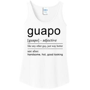 El Guapo Spanish Design For Spanish Gifts Ladies Essential Tank