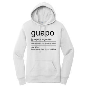 El Guapo Spanish Design For Spanish Gifts Women's Pullover Hoodie