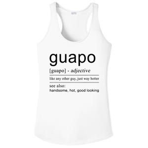 El Guapo Spanish Design For Spanish Gifts Ladies PosiCharge Competitor Racerback Tank