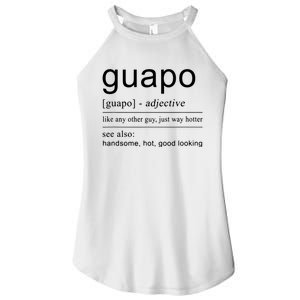 El Guapo Spanish Design For Spanish Gifts Women's Perfect Tri Rocker Tank