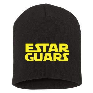 Estar Guars Shirts Funny Spanish Short Acrylic Beanie