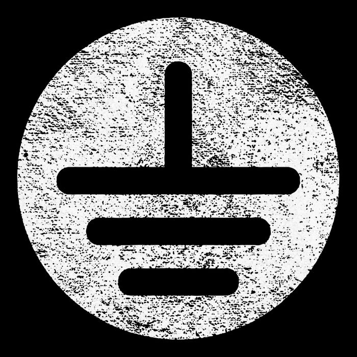 Electrical Ground Symbol Stay Grounded Electric Tech Backpack