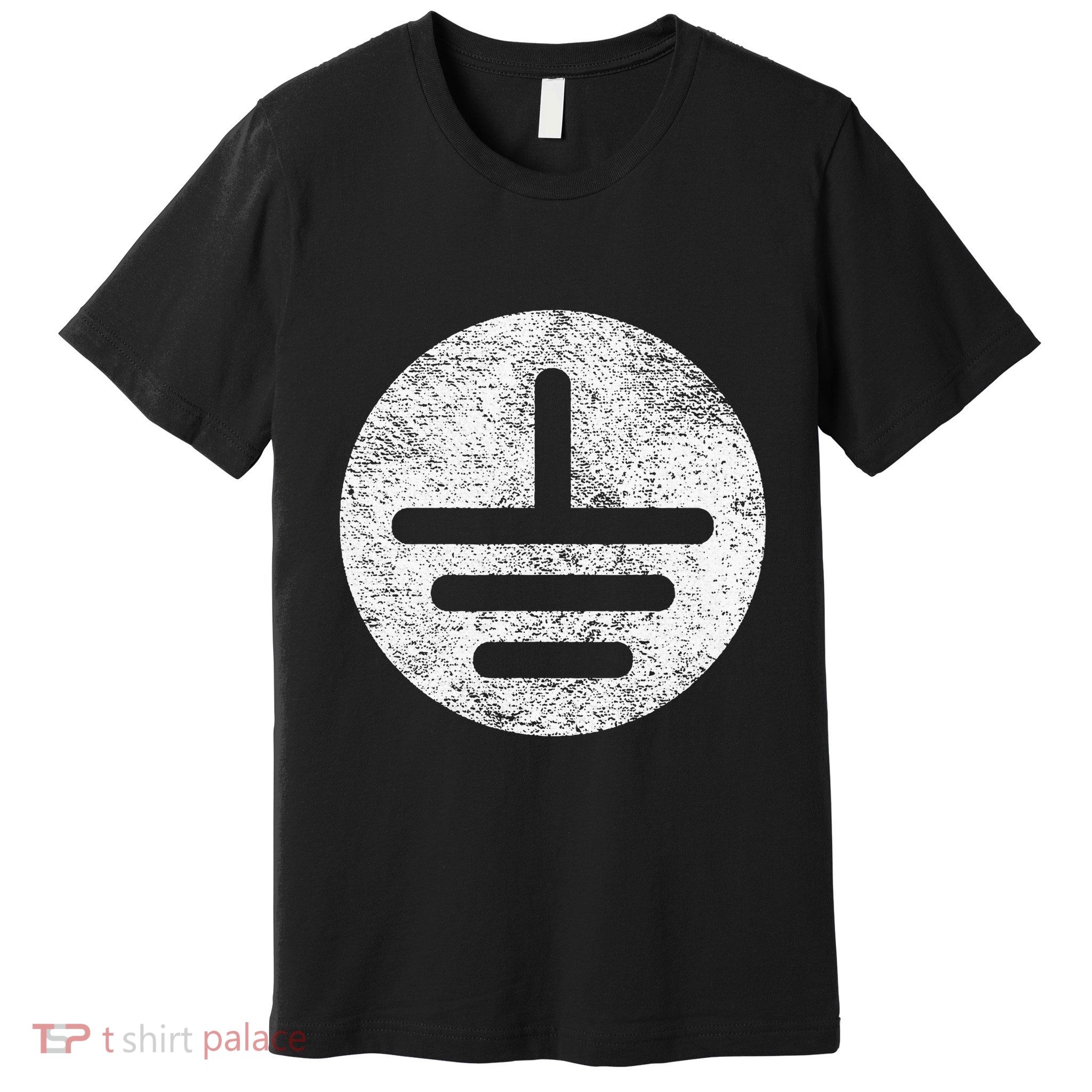 Electrical Ground Symbol Stay Grounded Electric Tech Premium T-Shirt