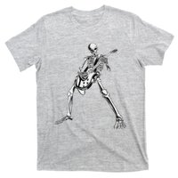 Eagerlys Guitar Skull Skeleton Playing Guitar T-Shirt