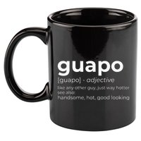 El Guapo Spanish Speakers Text Design Spanish Guapo 11oz C Handle Ceramic Mug