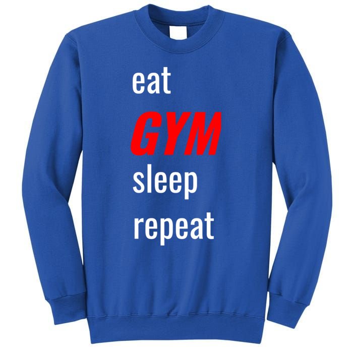 Eat Gym Sleep Repeat Workout Funny Fitness Cute Gift Sweatshirt