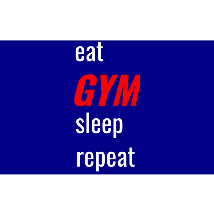 Eat Gym Sleep Repeat Workout Funny Fitness Cute Gift Bumper Sticker