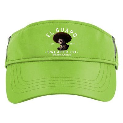 El Guapos Sweater Co Adult Drive Performance Visor