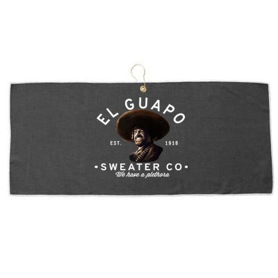 El Guapos Sweater Co Large Microfiber Waffle Golf Towel