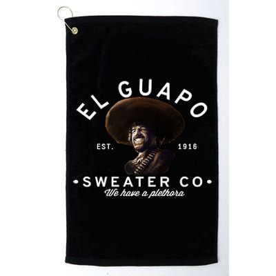 El Guapos Sweater Co Platinum Collection Golf Towel