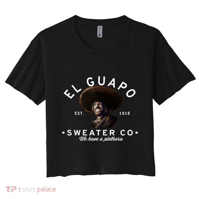 El Guapos Sweater Co Crop Top