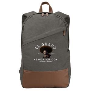 El Guapos Sweater Co Cotton Canvas Backpack