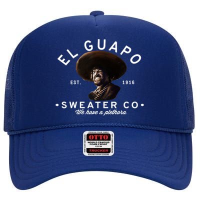 El Guapos Sweater Co High Crown Mesh Back Trucker Hat