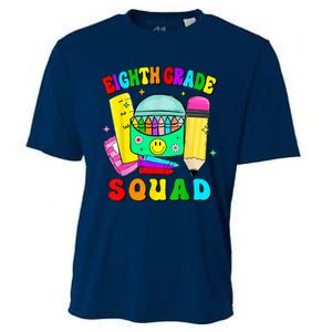 Eighth Grade Squad 8th Grade Team Back To School Boy Girl Cooling Performance Crew T-Shirt