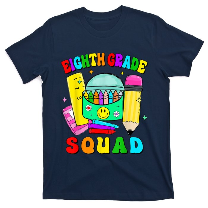 Eighth Grade Squad 8th Grade Team Back To School Boy Girl T-Shirt