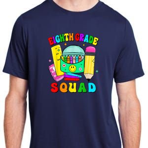 Eighth Grade Squad 8th Grade Team Back To School Boy Girl Adult ChromaSoft Performance T-Shirt