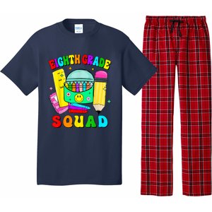 Eighth Grade Squad 8th Grade Team Back To School Boy Girl Pajama Set