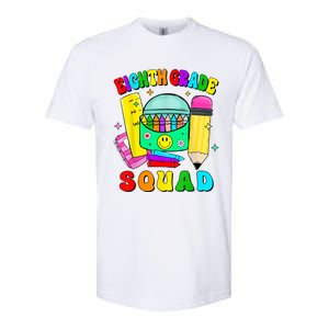 Eighth Grade Squad 8th Grade Team Back To School Boy Girl Softstyle CVC T-Shirt