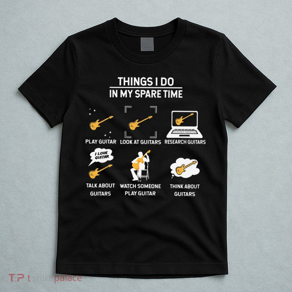epiphone guitar tee guitar things i do in my spare time T-Shirt