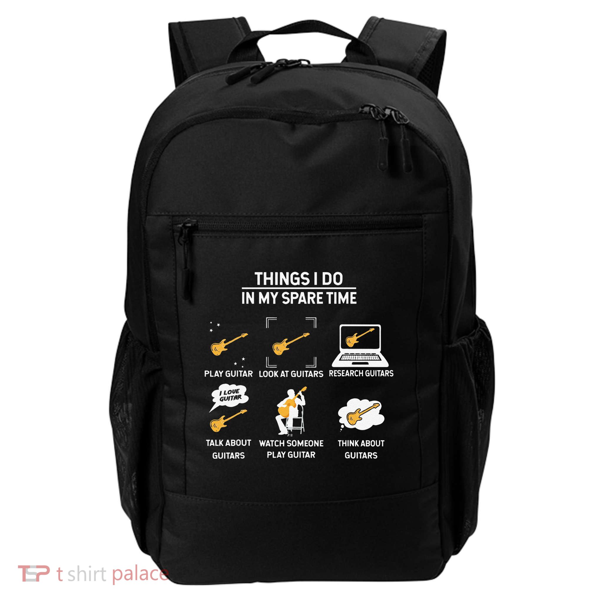epiphone guitar tee guitar things i do in my spare time Backpack