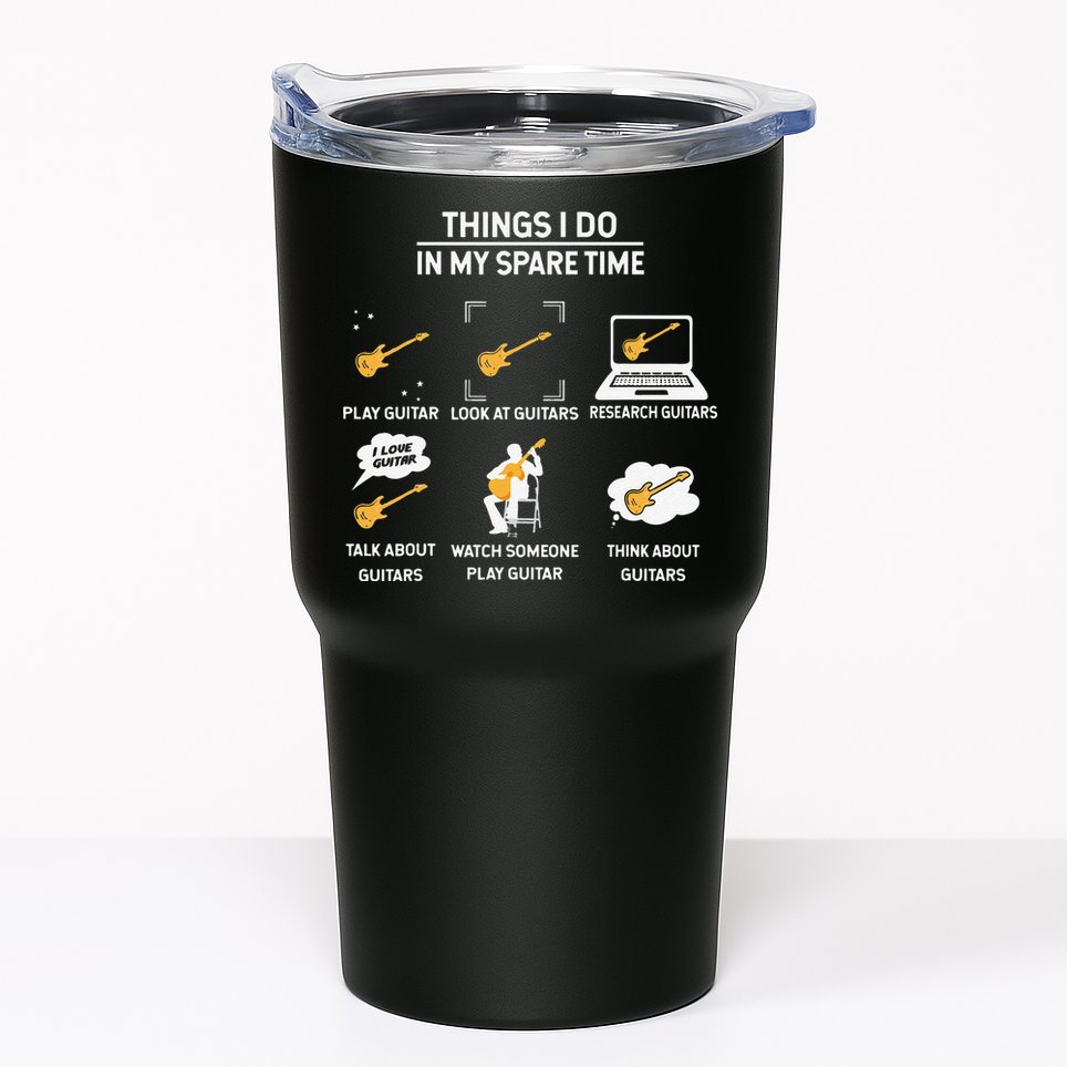 epiphone guitar tee guitar things i do in my spare time Tumbler
