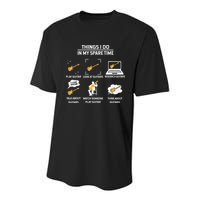 epiphone guitar tee guitar things i do in my spare time Youth Performance Sprint T-Shirt