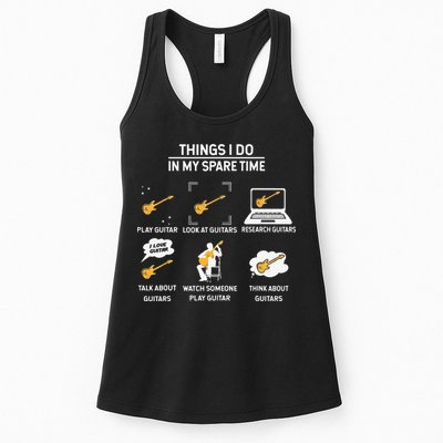 epiphone guitar tee guitar things i do in my spare time Womens Tank Top