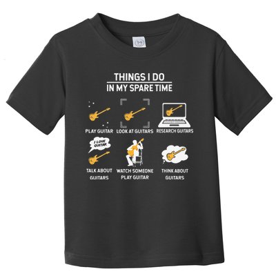 epiphone guitar tee guitar things i do in my spare time Toddler T-Shirt